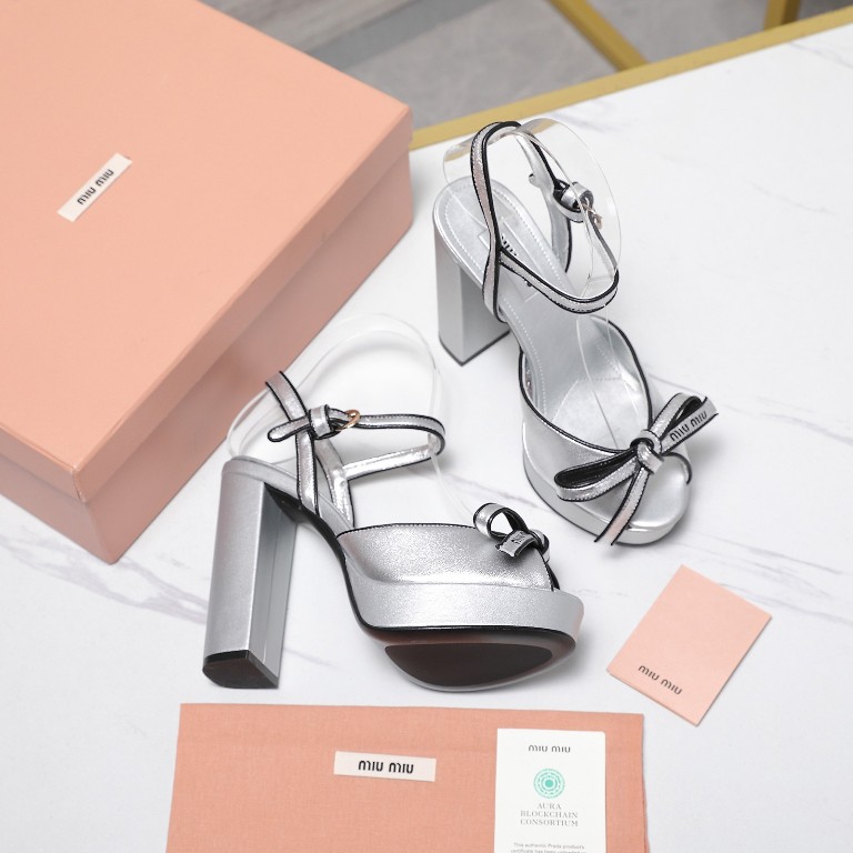MiuMiu High Heeled Sandals(w)-006