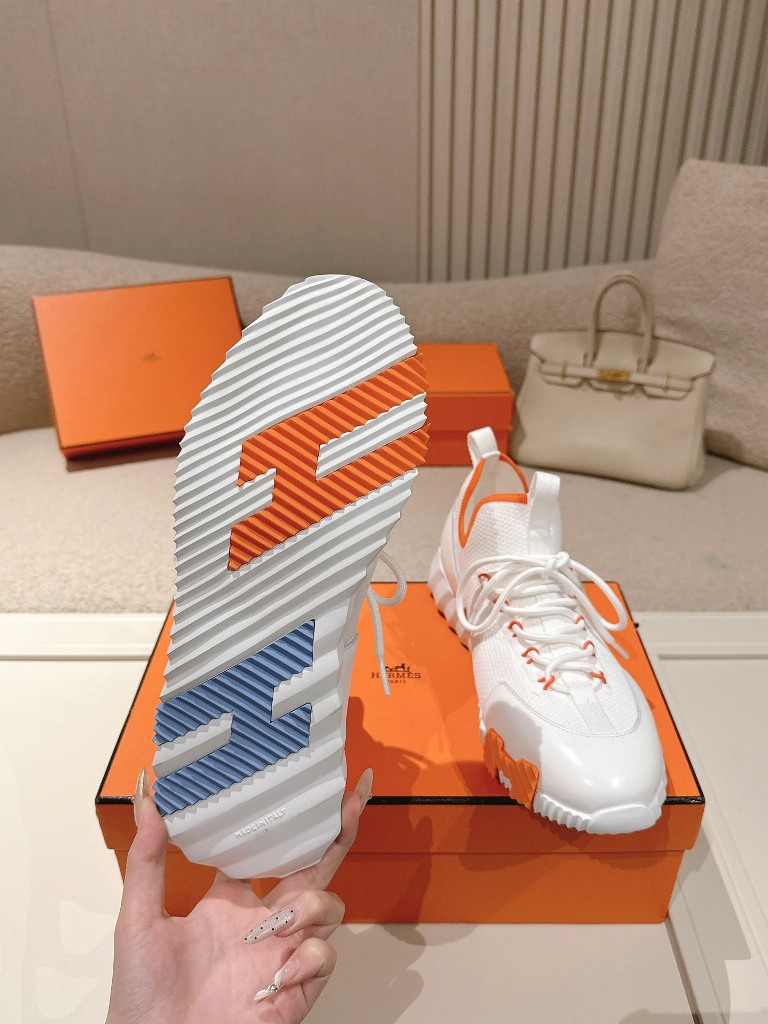 Hermes Couple Shoes-019