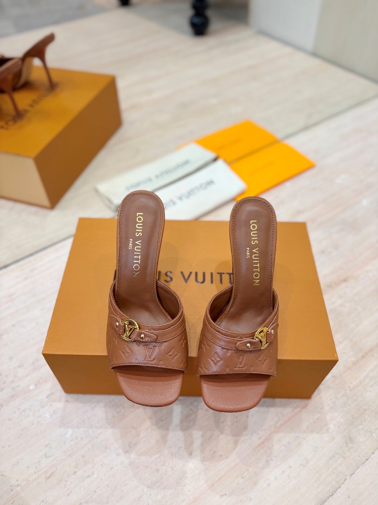 LV High Heeled Sandals(w)-016