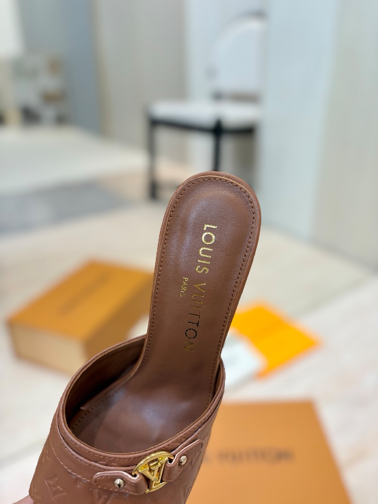 LV High Heeled Sandals(w)-016