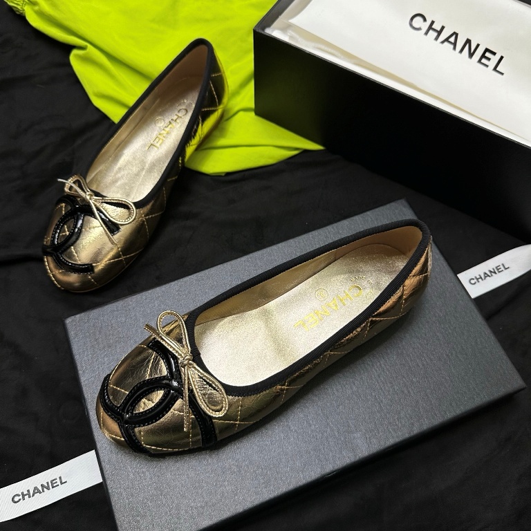 Chanel Ballet Shoes(w)-020