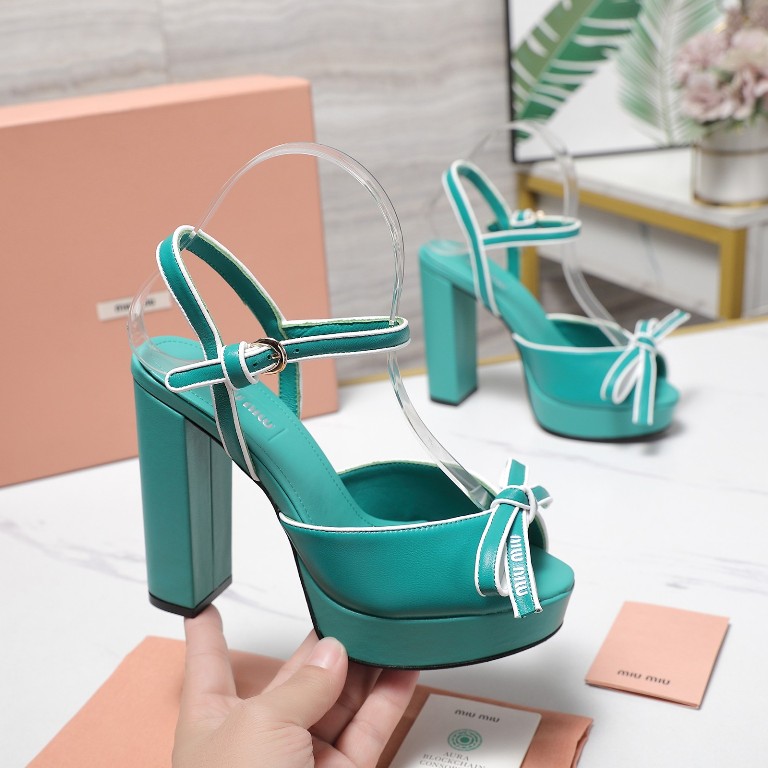 MiuMiu High Heeled Sandals(w)-005