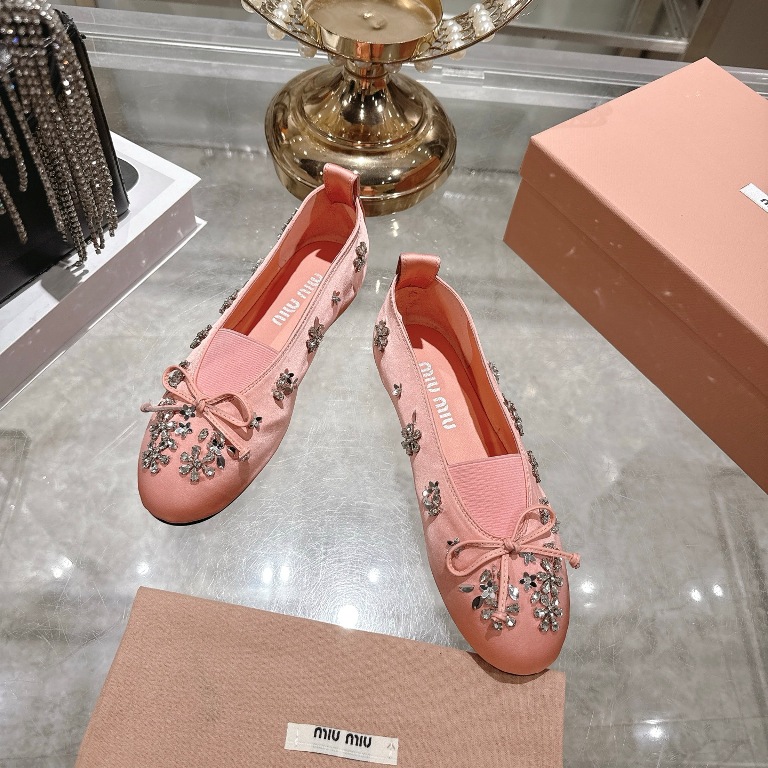 MiuMiu Ballerinas Shoes(w)-012