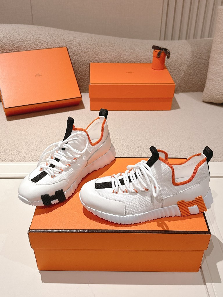 Hermes Couple Shoes-018