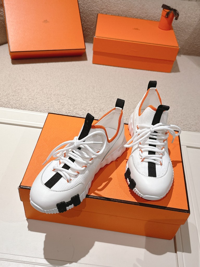 Hermes Couple Shoes-018