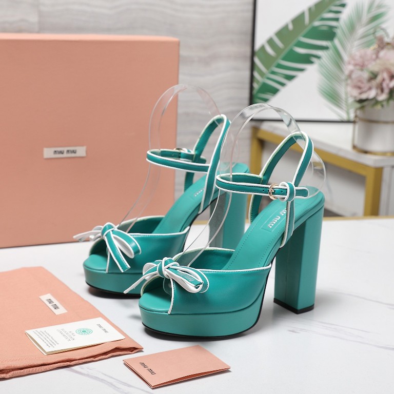 MiuMiu High Heeled Sandals(w)-005