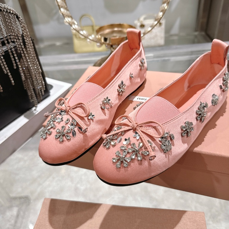 MiuMiu Ballerinas Shoes(w)-012
