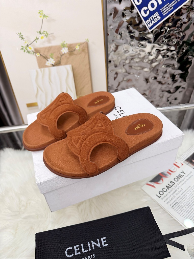 Celine Slippers(w)-004