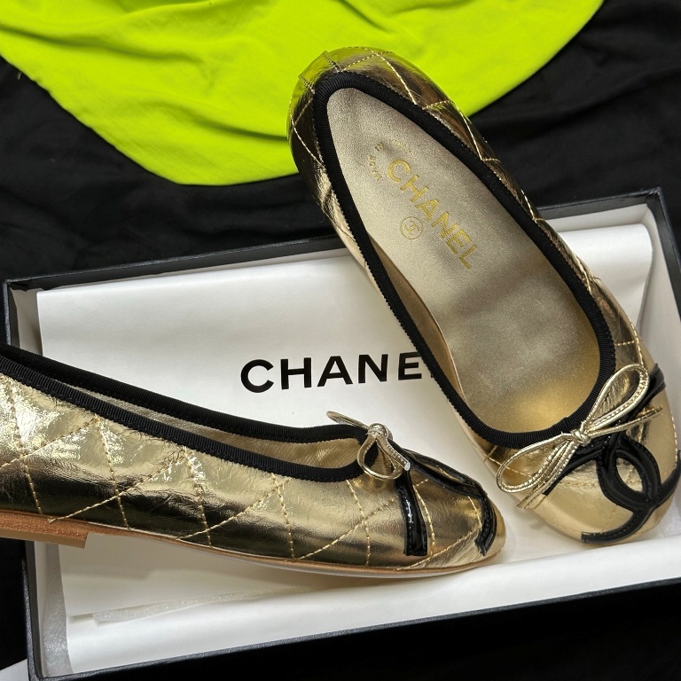 Chanel Ballet Shoes(w)-020