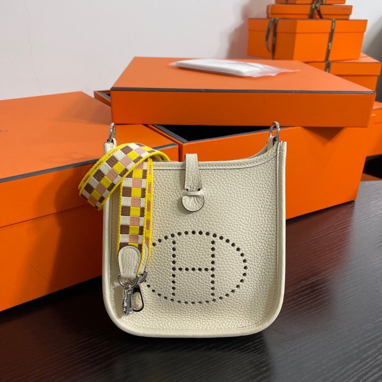 Evelyne Mini 17cm-Clemence Leather(I2 Nata)-002
