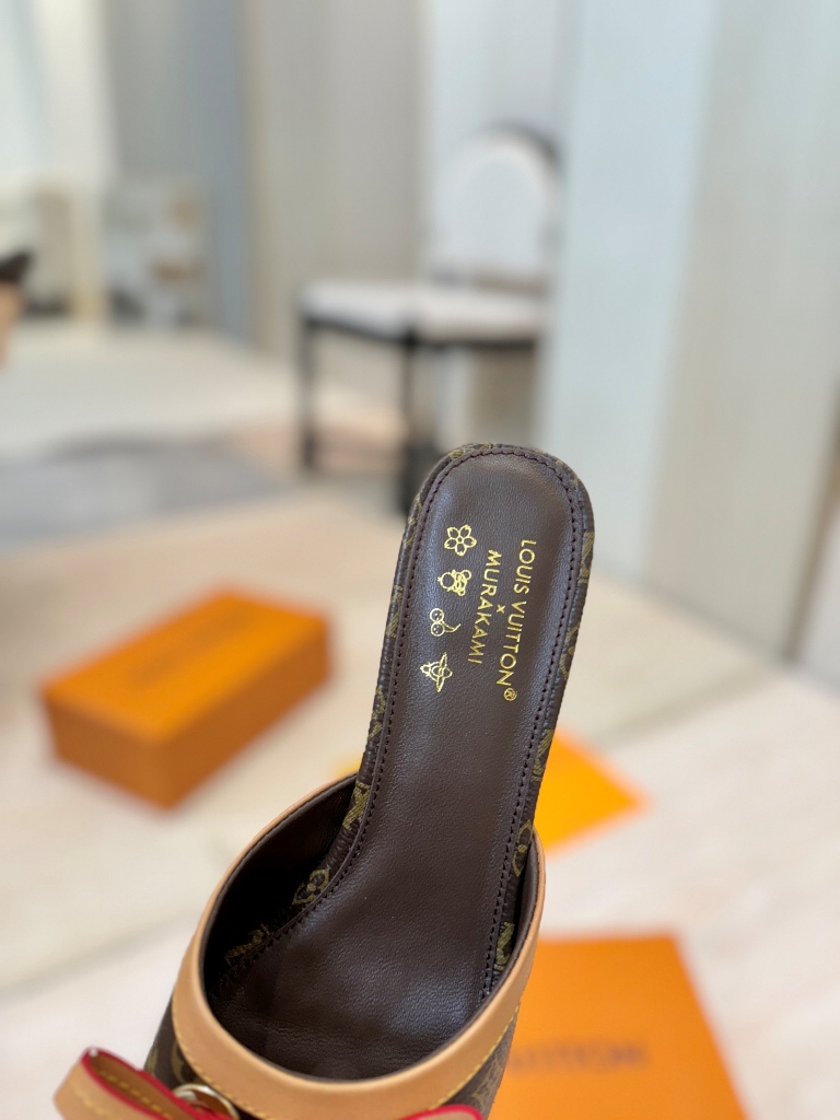 LV High Heeled Sandals(w)-007