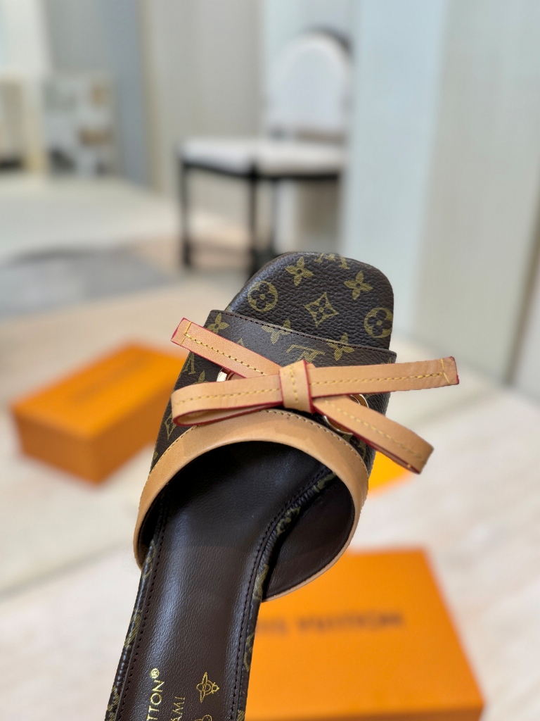 LV High Heeled Sandals(w)-007
