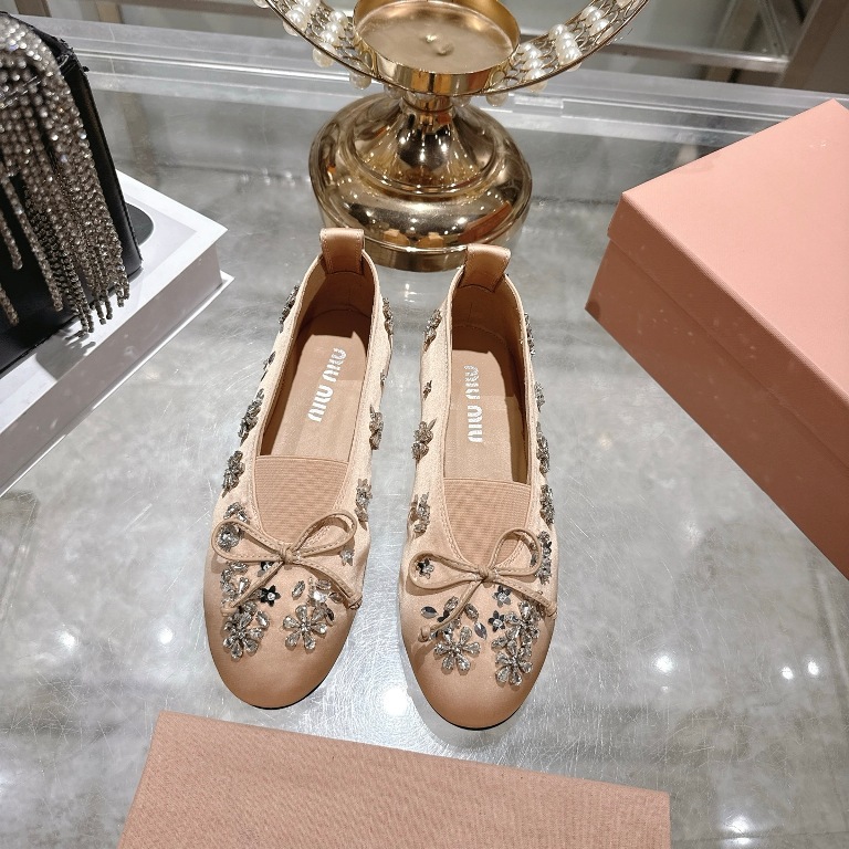 MiuMiu Ballerinas Shoes(w)-011