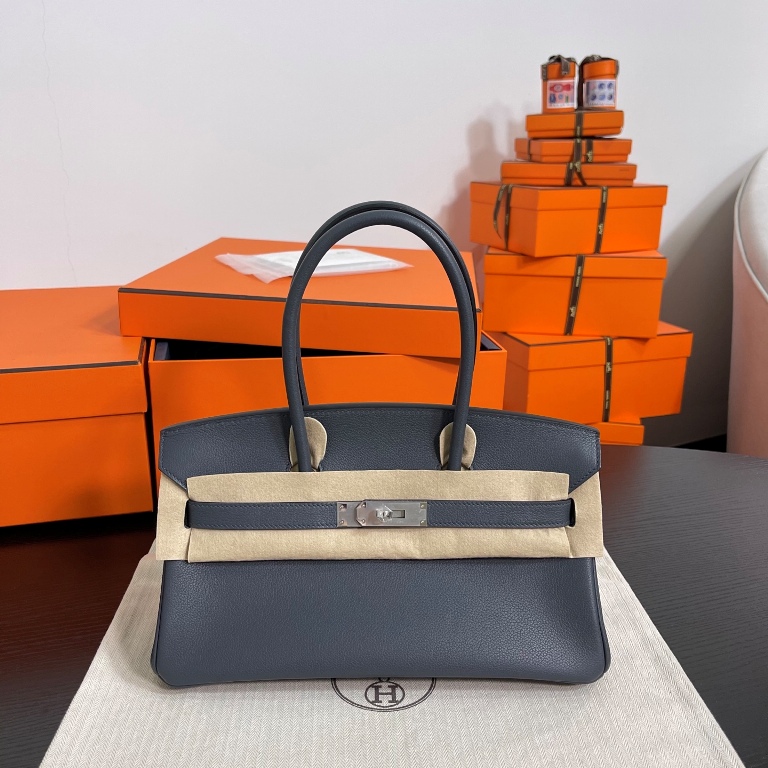 Shoulder Birkin 29cm-Evercolor Leather(85 Ardoise)-002