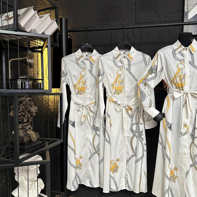 Hermes Silk Dresses-F