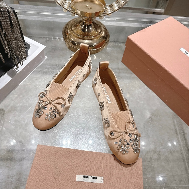 MiuMiu Ballerinas Shoes(w)-011