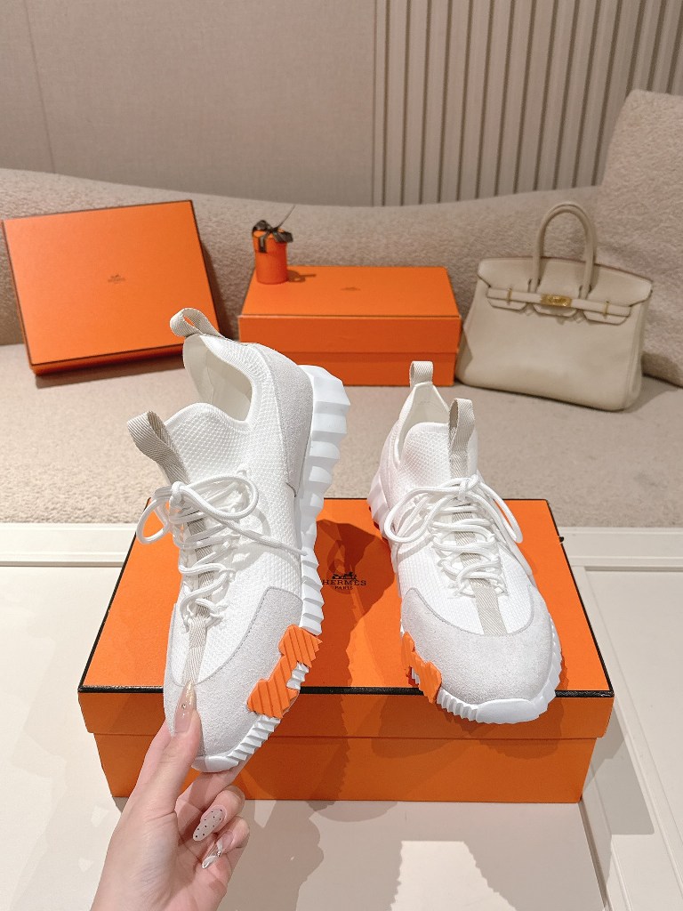 Hermes Couple Shoes-017
