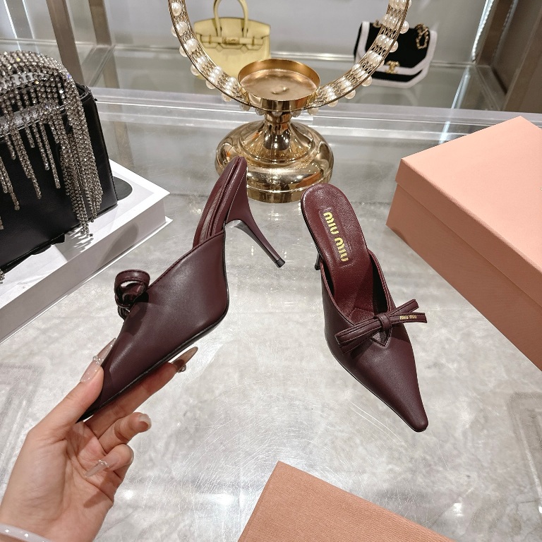 MiuMiu High Heeled Sandals(w)-016