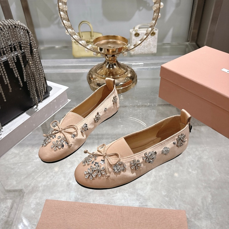 MiuMiu Ballerinas Shoes(w)-011