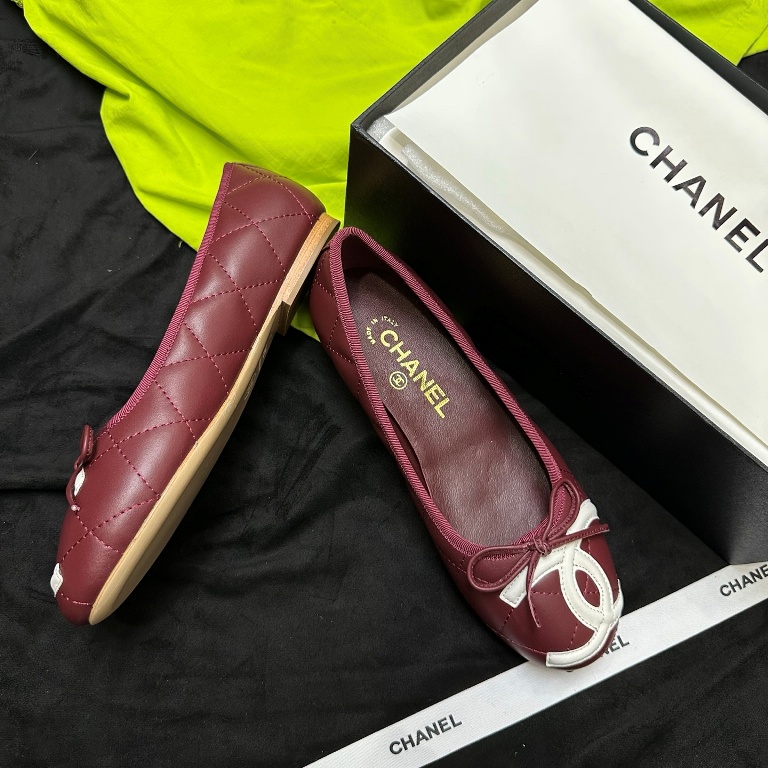 Chanel Ballet Shoes(w)-019