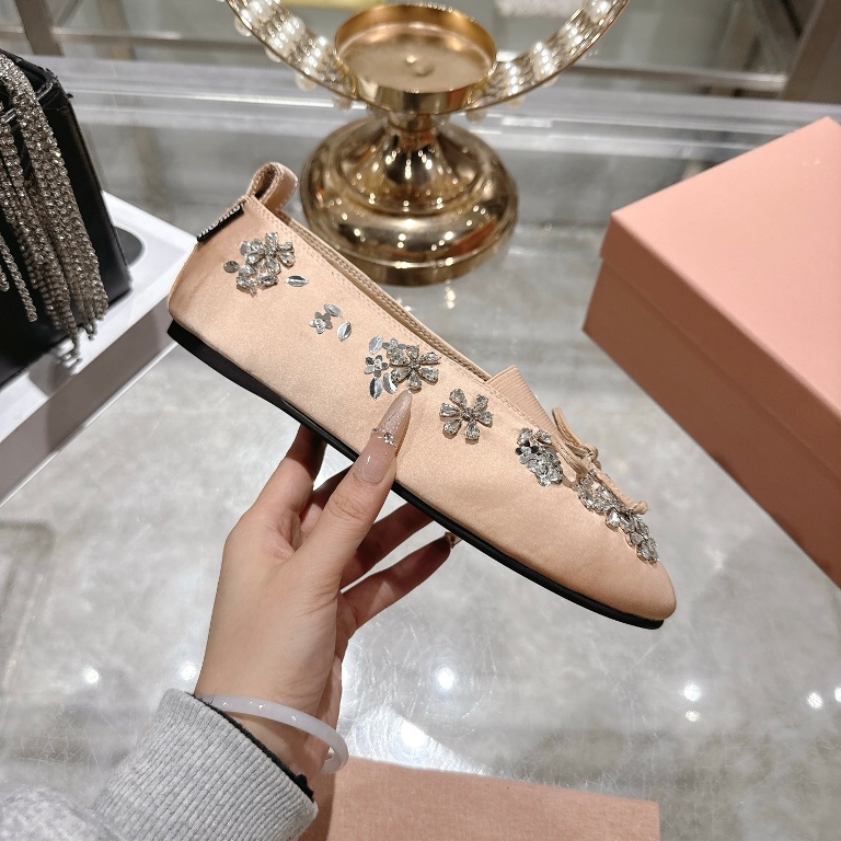 MiuMiu Ballerinas Shoes(w)-011