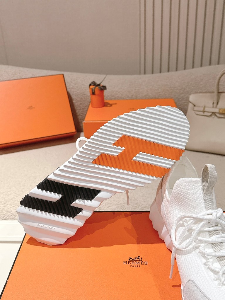 Hermes Couple Shoes-017