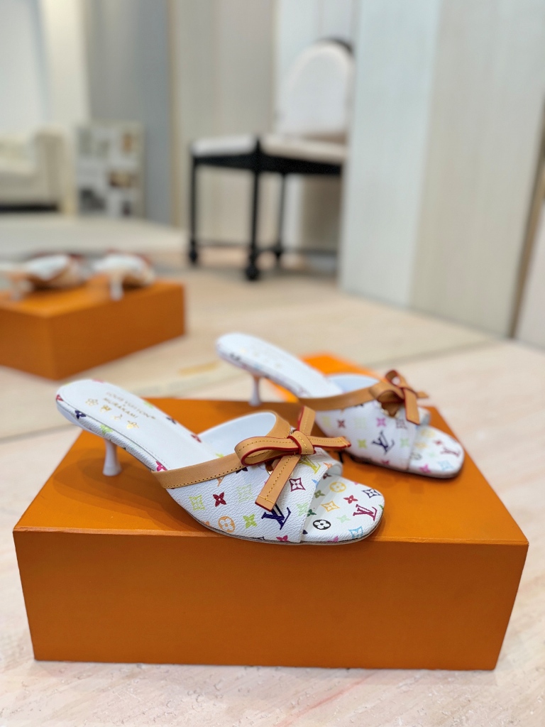 LV High Heeled Sandals(w)-006