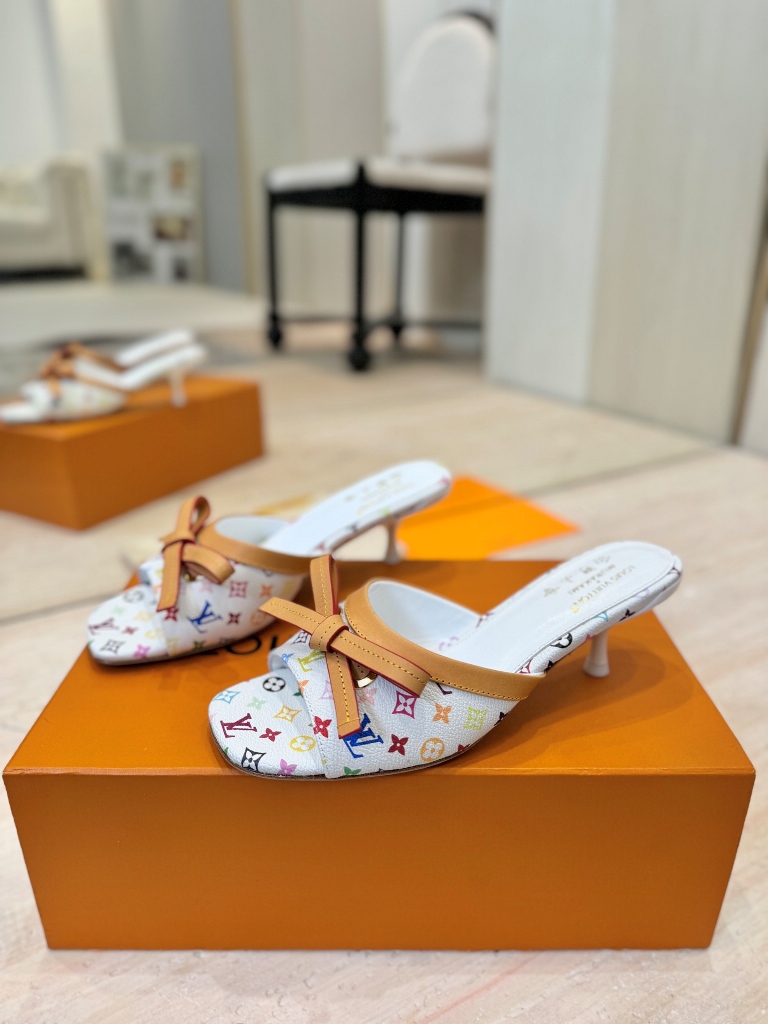 LV High Heeled Sandals(w)-006