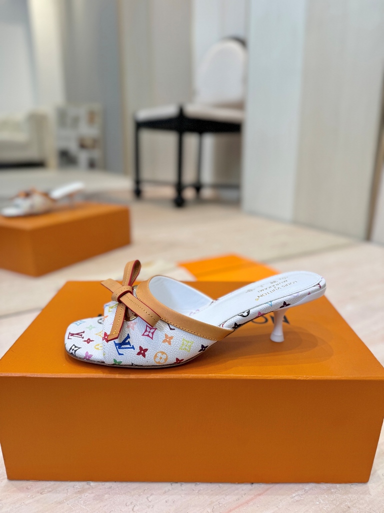 LV High Heeled Sandals(w)-006