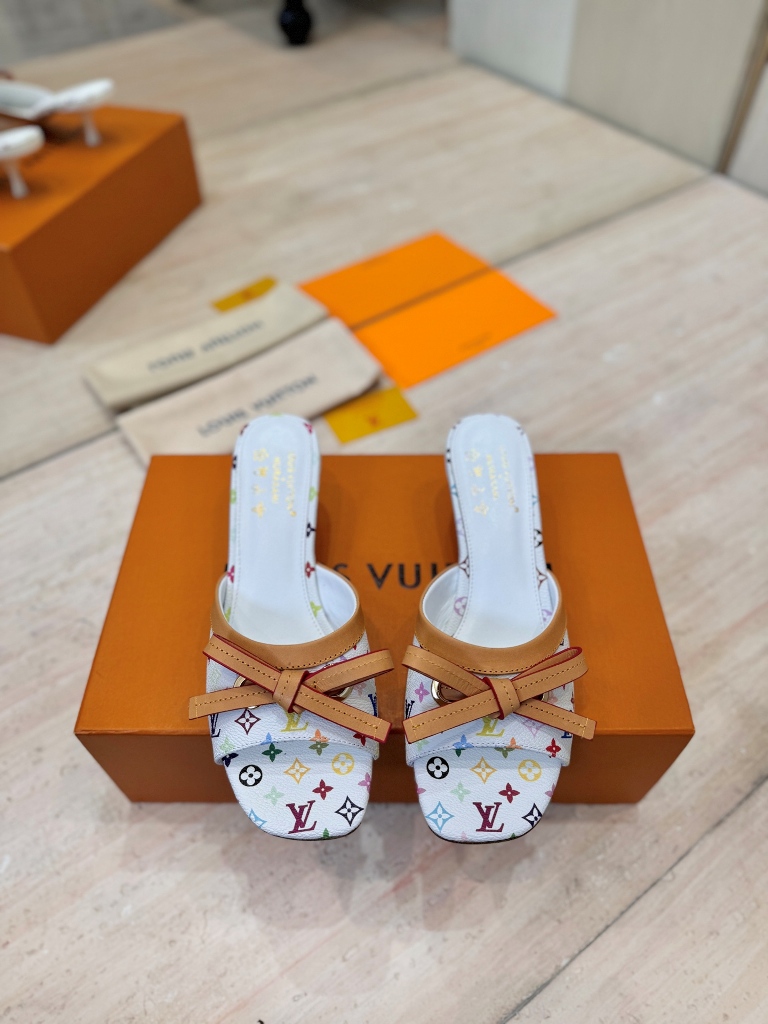 LV High Heeled Sandals(w)-006