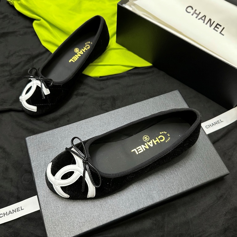 Chanel Ballet Shoes(w)-018