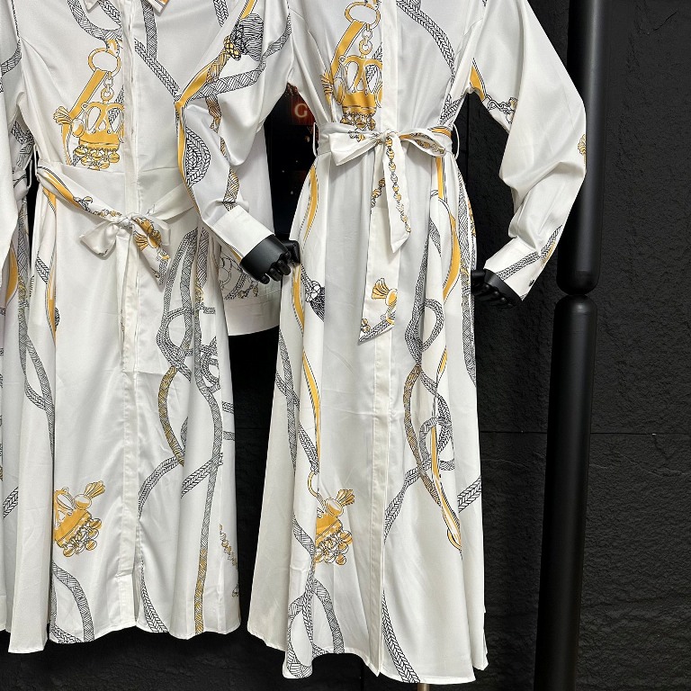 Hermes Silk Dresses-F