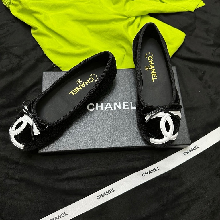 Chanel Ballet Shoes(w)-018