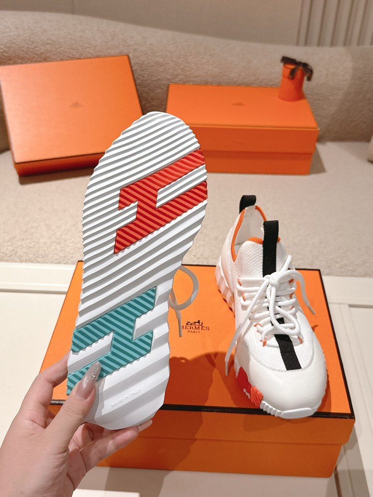 Hermes Couple Shoes-016