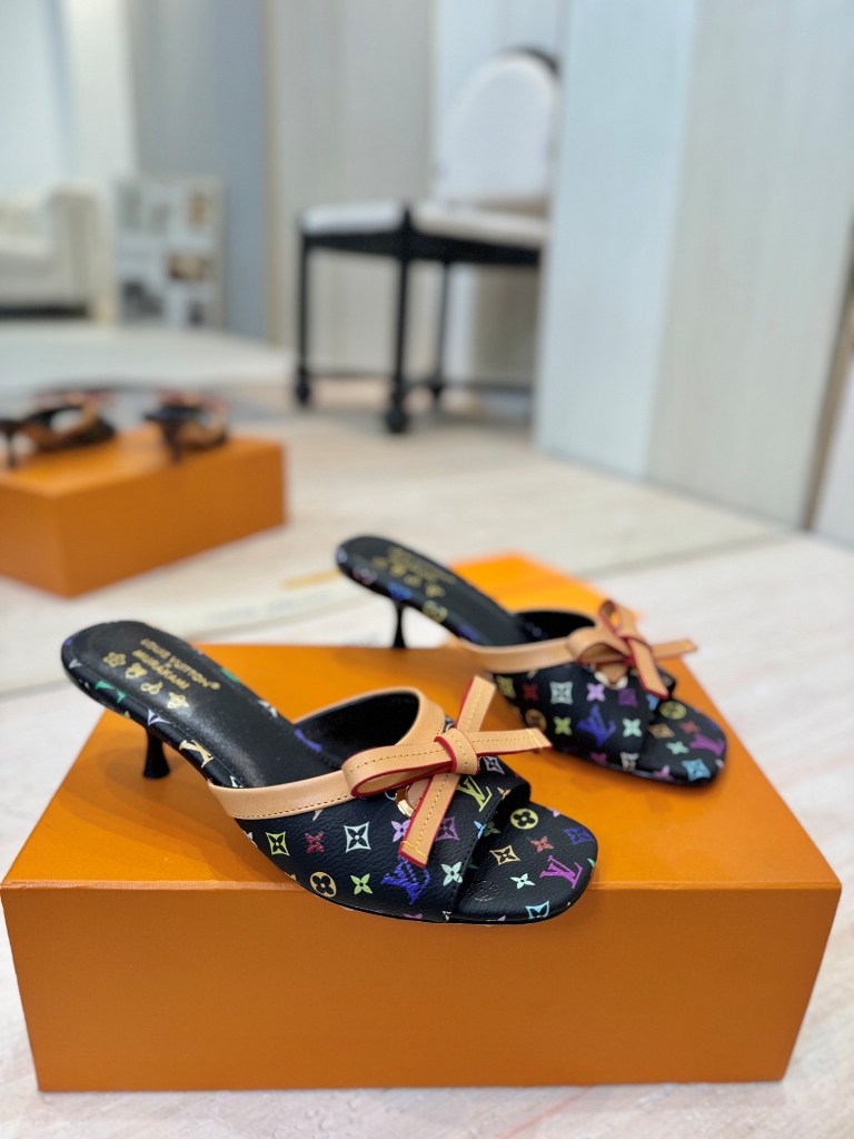 LV High Heeled Sandals(w)-005
