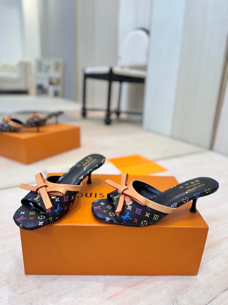 LV High Heeled Sandals(w)-005