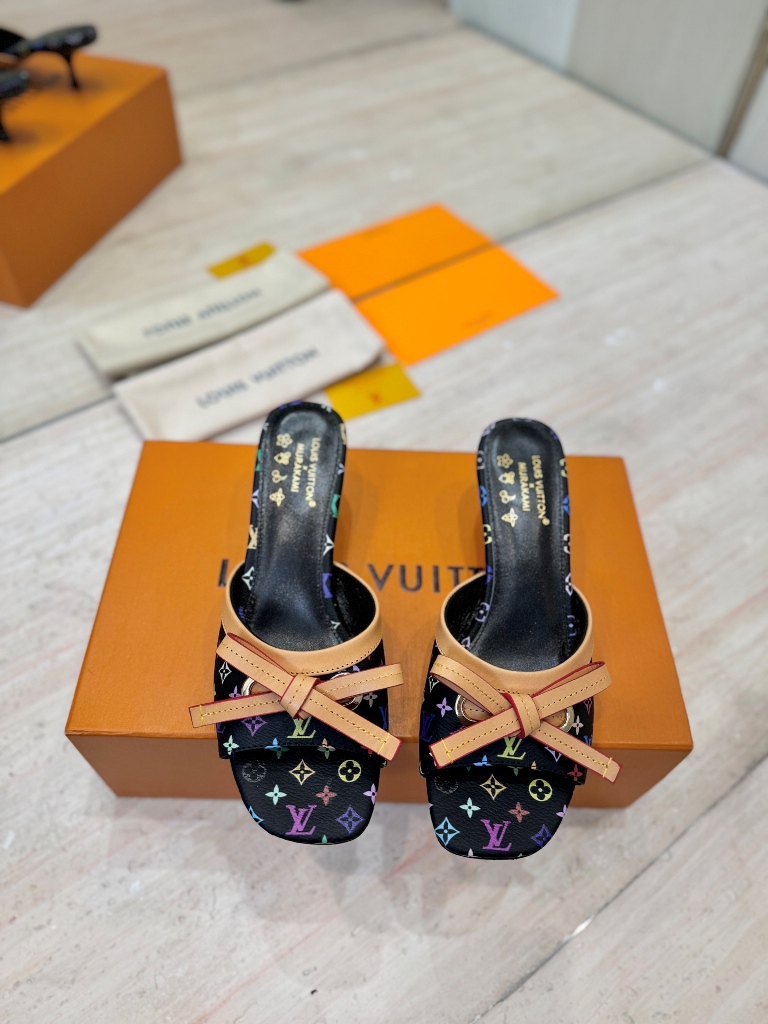 LV High Heeled Sandals(w)-005