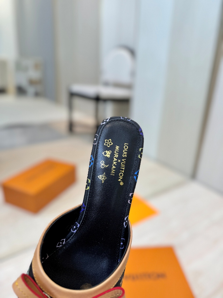 LV High Heeled Sandals(w)-005