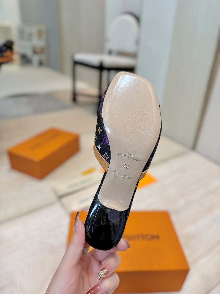 LV High Heeled Sandals(w)-005