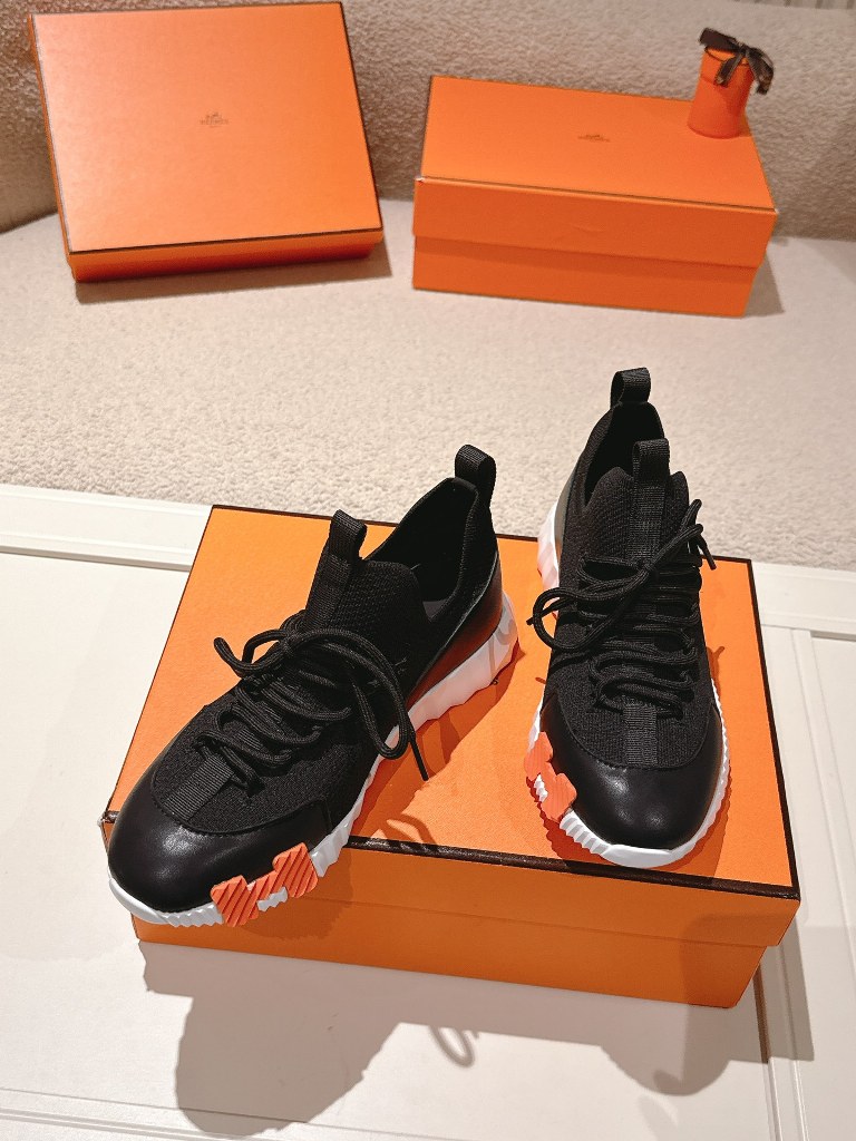 Hermes Couple Shoes-015