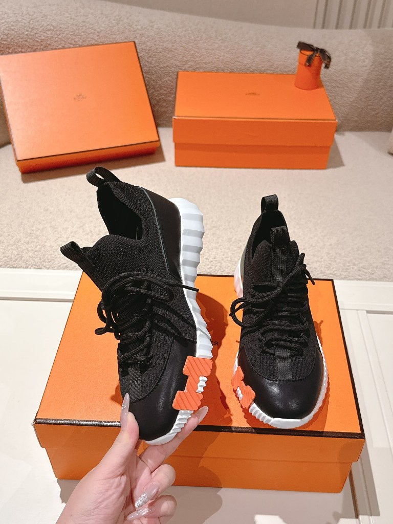 Hermes Couple Shoes-015