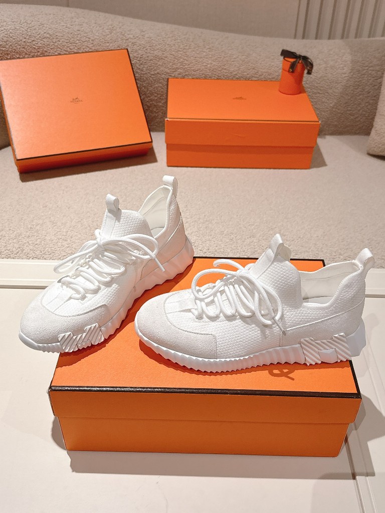 Hermes Couple Shoes-014