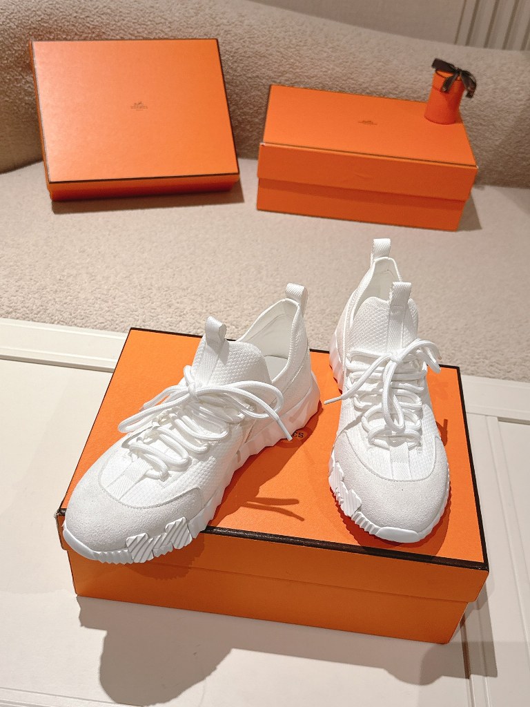 Hermes Couple Shoes-014