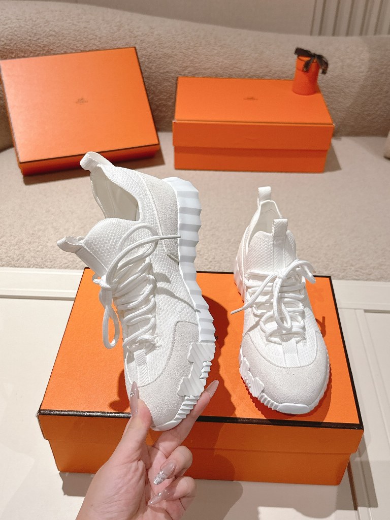 Hermes Couple Shoes-014