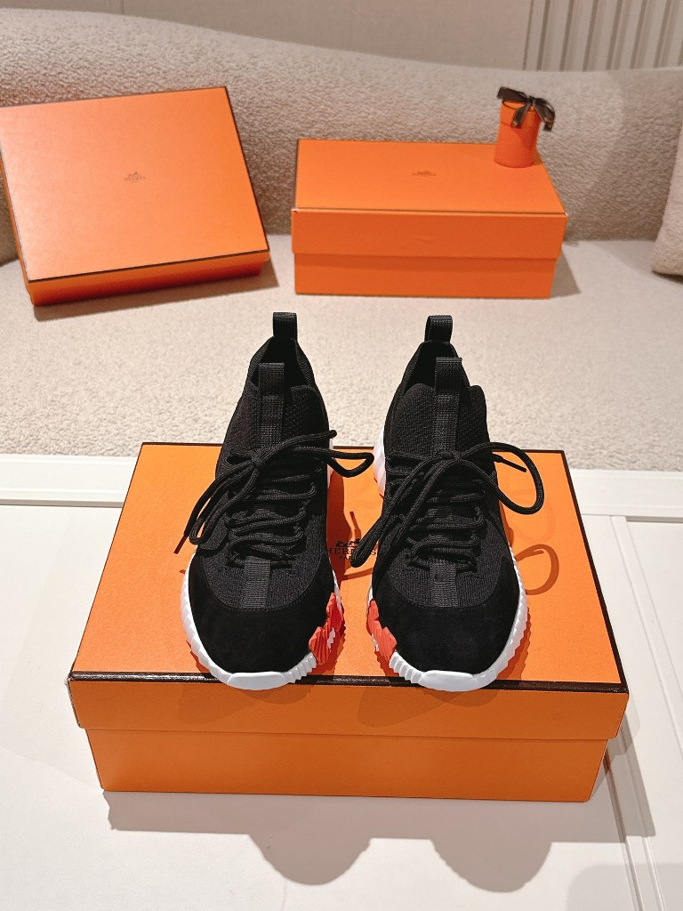 Hermes Couple Shoes-013