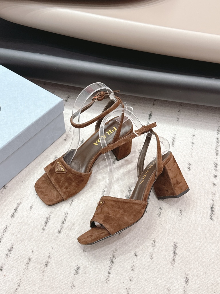 Prada High Heeled Sandals(w)-004
