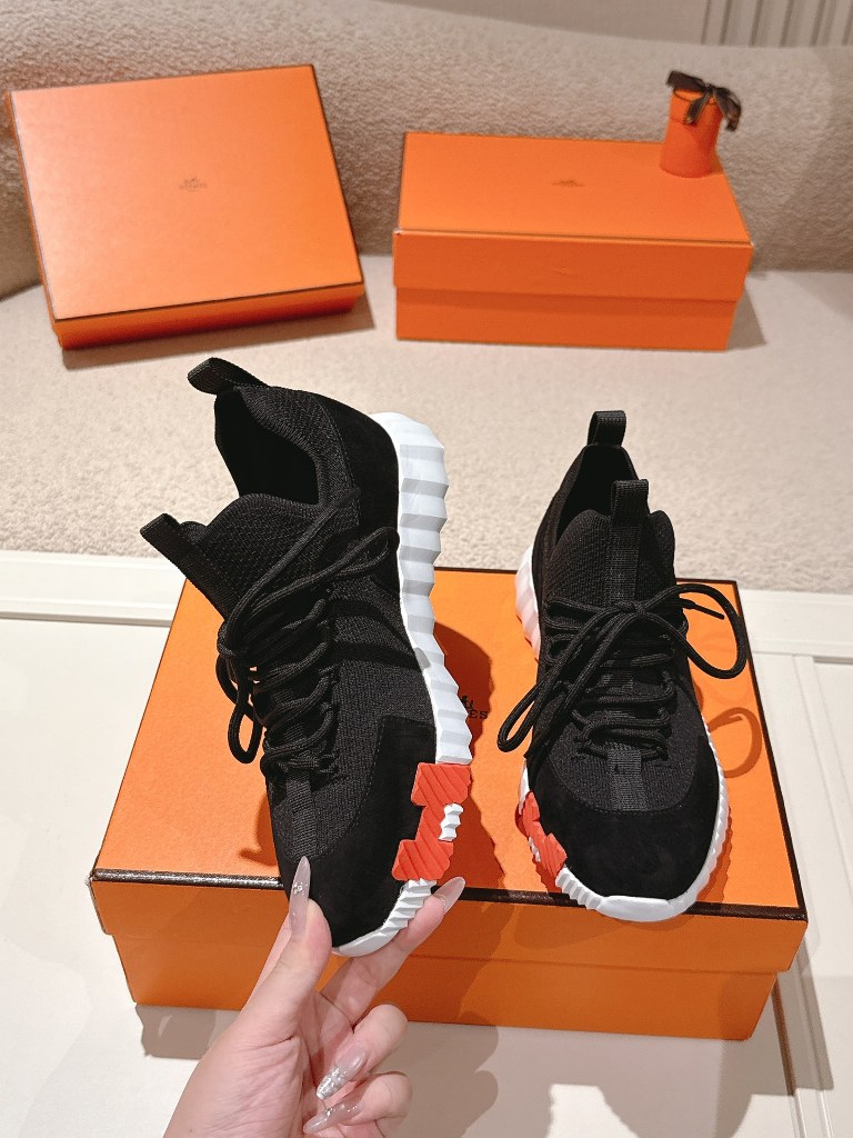 Hermes Couple Shoes-013