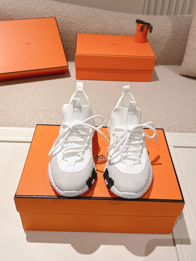 Hermes Couple Shoes-012