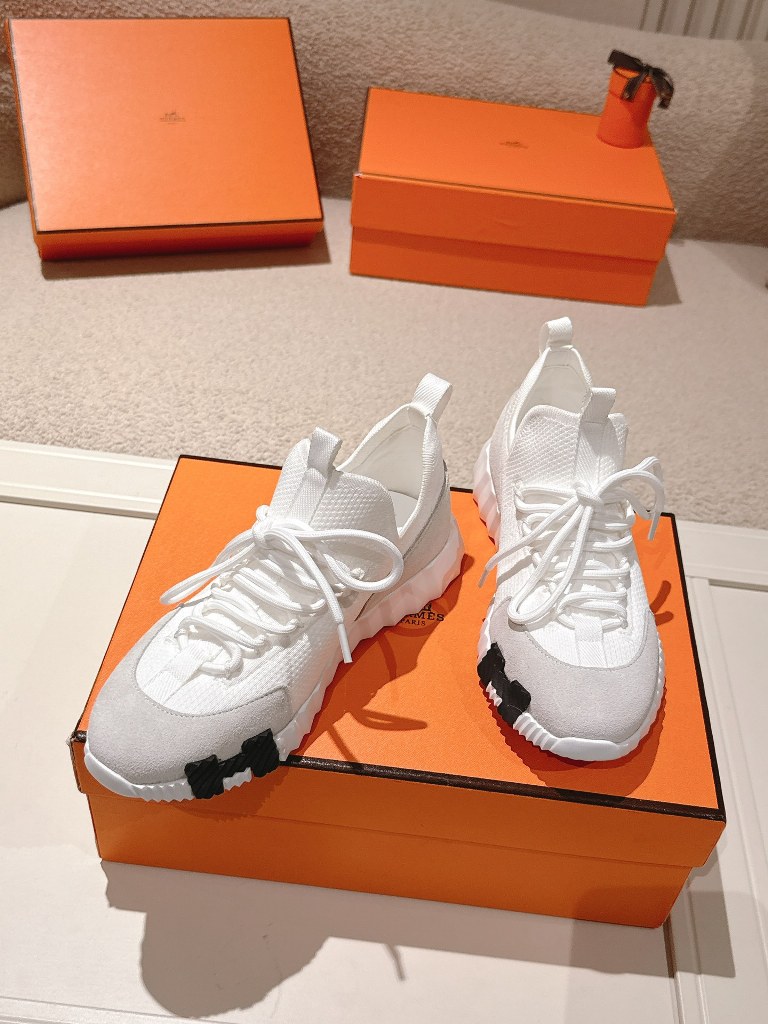 Hermes Couple Shoes-012