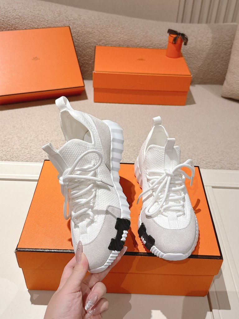 Hermes Couple Shoes-012